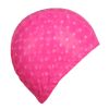 2 Pack Solid Color Swim Caps For Adult Men Women Waterproof Swimming Cap, Hot Pink