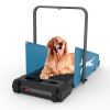 FYC 2-in-1 Dog Treadmill for Home - 220lbs Weight Capacity Folding Pet Training Machine Compact Exercise Workout Foldable Running Machine Portable for