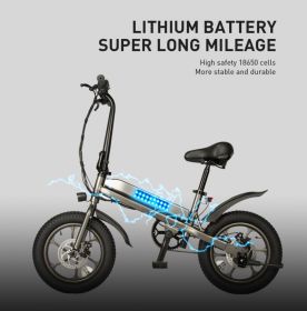 S5-16"* 3" Foldable City Ebikes Street E-bike 350W Hall Sensor Kick Bike Private Model[Unable to ship on weekends, please place orders with caution]