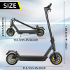 Electric folding scooter 350W motor 25 km/h speed 10-inch tire load 130kg climb 15-25¬∞ range 40-50km LED lighting, scooter off-road