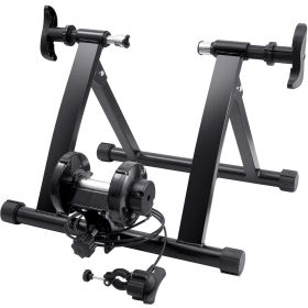 VEVOR Bike Trainer Stand, Magnetic Stationary Bike Stand for 26"-29" Wheels, 8 Resistance Settings, Low Noise Motor, Protable for Indoor Riding Exerci