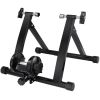 VEVOR Bike Trainer Stand, Magnetic Stationary Bike Stand for 26"-29" Wheels, Low Noise Motor, Protable Folding Bicycle Trainer for Indoor Riding Exerc