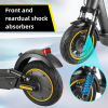 Electric folding scooter 350W motor 25 km/h speed 10-inch tire load 130kg climb 15-25¬∞ range 40-50km LED lighting, scooter off-road