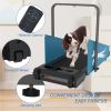 FYC 2-in-1 Dog Treadmill for Home - 220lbs Weight Capacity Folding Pet Training Machine Compact Exercise Workout Foldable Running Machine Portable for