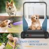 FYC 2-in-1 Dog Treadmill for Home - 220lbs Weight Capacity Folding Pet Training Machine Compact Exercise Workout Foldable Running Machine Portable for