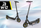 Electric folding scooter 350W motor 25 km/h speed 10-inch tire load 130kg climb 15-25¬∞ range 40-50km LED lighting, scooter off-road