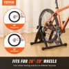 VEVOR Bike Trainer Stand, Magnetic Stationary Bike Stand for 26"-29" Wheels, Low Noise Motor, Protable Folding Bicycle Trainer for Indoor Riding Exerc