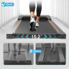 Remote Portable Treadmill 265 LBS Electric Walking Home and Office 2.5HP Aerobic Training Silent Crawler Indoor Fitness Running Home Gym, adult men an