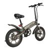 S5-16"* 3" Foldable City Ebikes Street E-bike 350W Hall Sensor Kick Bike Private Model[Unable to ship on weekends, please place orders with caution]