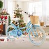 18-Inch Kids Bike with Adjustable Handlebar and Seat for 4-8 Years Old