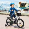 16 Inch Kids Bike with Removable Training Wheels for 4-7 Years Old