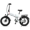 20 inch folding fat tires 500w motor suspension fork high speed dual-purpose mountain city land electric bike