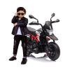 Red, Licensed Aprilia Electric Motorcycle, 6V Kids Motorcycle, Ride On Toy w/Training Wheels, LED Lights, Sounds & Music, Battery Powered Dirt Bike fo