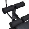 Home Incline Curved Adjustable Workout Fitness Sit Up Bench