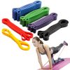 Elastic Resistance Band; Exercise Expander Stretch Fitness Rubber Band; Pull Up Assist Bands For Training Pilates Home Gym Workout