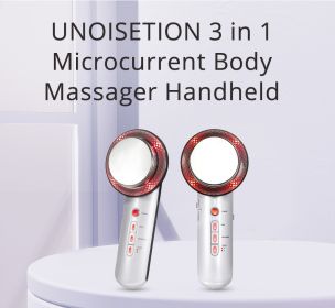 3 in 1 Ultrasonic Cavitation Machine Weight Loss Microcurrent EMS Body Slimming Massager Fat Burner Cream Gel (item: 3 in 1 device only)