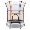 Mini Trampoline for Kids with Safety Enclosure Net and Foam Handles