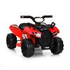 6V Kids ATV Quad Electric Ride On Car with LED Light and MP3