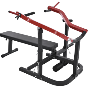 Weight bench bench Olympic bench Flat tilt position adjustment with weight stool aerobic training abdomen arm back chest and shoulder leg muscles home (MS294096AAJ: MS294096AAJ)