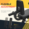 Stretch Curling Machine Leg Exercise Stretch Machine Level 9 Seat Backrest and Rotate Stretch Adjustment Aerobic Training abdomen Arm Back Chest Shoul