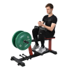 sitting elevator calf elevation, leg exercise level 5 width / level 5 height adjustment aerobic training abdomen arm back chest shoulder legs muscle H