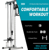 High pull-down machine strength training power tower pull-up rod aerobic training abdomen arm back chest and shoulder leg muscles Home / office fitnes