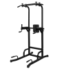 Power training power tower, pull-up bar exercise strength lifting training abdomen, arms, back, chest, shoulder, leg muscles push thrust aerobic train