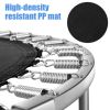 38 Inch Mini Folding Trampoline Portable Recreational Fitness Rebounder