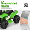 6V Kids ATV Quad Electric Ride On Car with LED Light and MP3