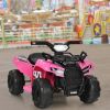 6V Kids ATV Quad Electric Ride On Car with LED Light and MP3