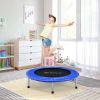 38 Inch Mini Folding Trampoline Portable Recreational Fitness Rebounder