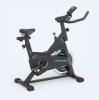 Fixed indoor bike level 5 adjustable sports bike home fitness bike 25 lb flywheel and 5 PJ silent belt IPAD stand + LCD display and hand pulse bodybui