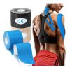 Kinesiology Tape Athletic Recovery Elastic Tape Kneepad Muscle Pain Relief Knee Pads Support For Gym Fitness Bandage