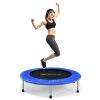 38 Inch Mini Folding Trampoline Portable Recreational Fitness Rebounder