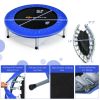 38 Inch Mini Folding Trampoline Portable Recreational Fitness Rebounder