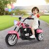 6V Powered Toddler 3-Wheel Motorbike Ride On Toy with Horn and Headlight