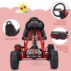 4 Wheel Pedal Powered Ride On Car with Adjustable Seat