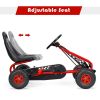 4 Wheel Pedal Powered Ride On Car with Adjustable Seat