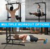 Power training power tower, pull-up bar exercise strength lifting training abdomen, arms, back, chest, shoulder, leg muscles push thrust aerobic train