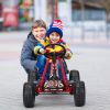 4 Wheel Pedal Powered Ride On Car with Adjustable Seat