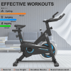 Fixed indoor bike level 5 adjustable sports bike home fitness bike 25 lb flywheel and 5 PJ silent belt IPAD stand + LCD display and hand pulse bodybui