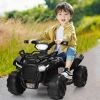 6V Kids ATV Quad Electric Ride On Car with LED Light and MP3