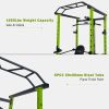 Home Gym sets Multi-functional Power Cage,Home Adjustable Pullup Squat Rack 1000Lbs Capacity Comprehensive Fitness Barbell Rack