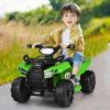 6V Kids ATV Quad Electric Ride On Car with LED Light and MP3