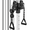 High pull-down machine strength training power tower pull-up rod aerobic training abdomen arm back chest and shoulder leg muscles Home / office fitnes